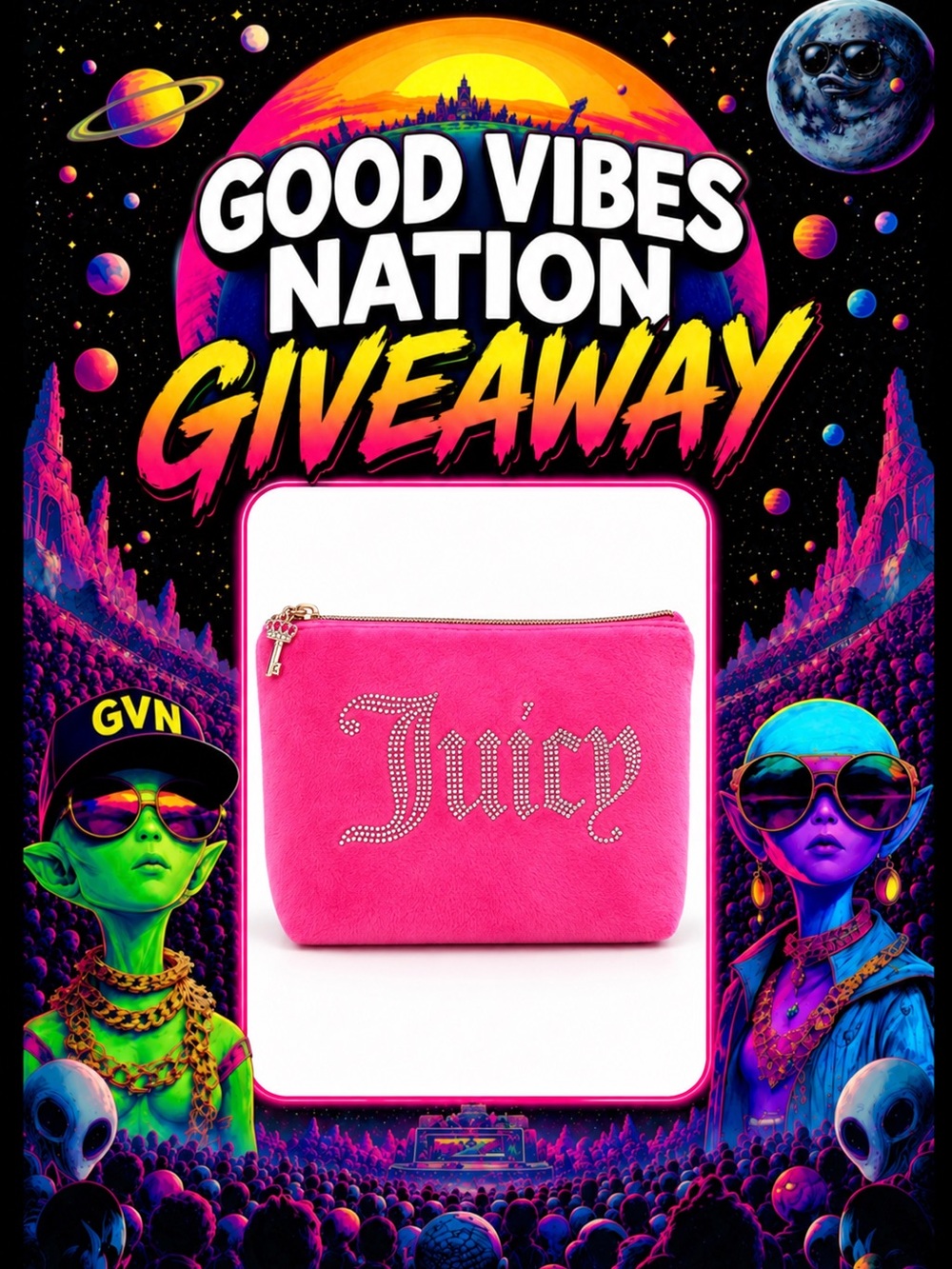 ✨GVN Juicy Couture Cosmetic Bag Giveaway!✨
